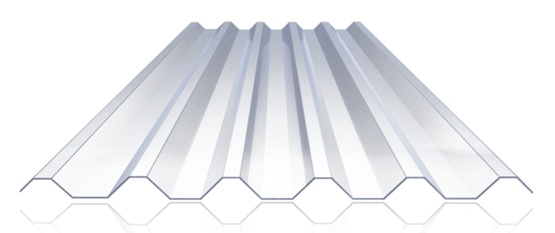 Atap uPVC Transparan Single Layer