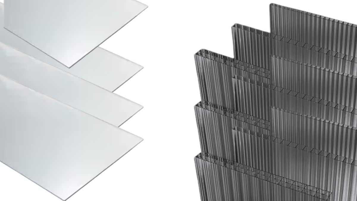 Atap PC Transparan Single & Double Layer